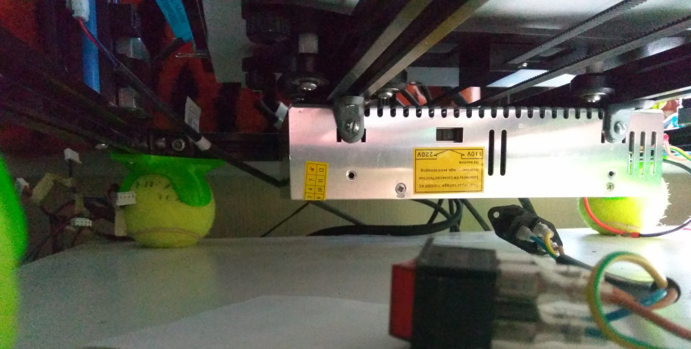 PSU mount under printer HCMaker 7 (Adimlab Gantry)
