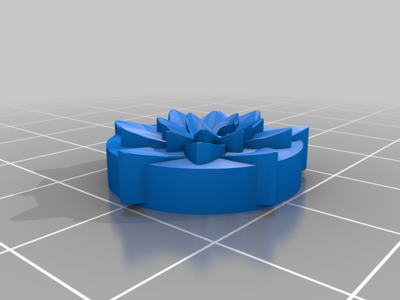 Water Lily Button