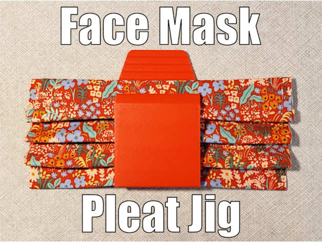 Pleat Maker Jig Updated For Fabric Face Masks Covid19