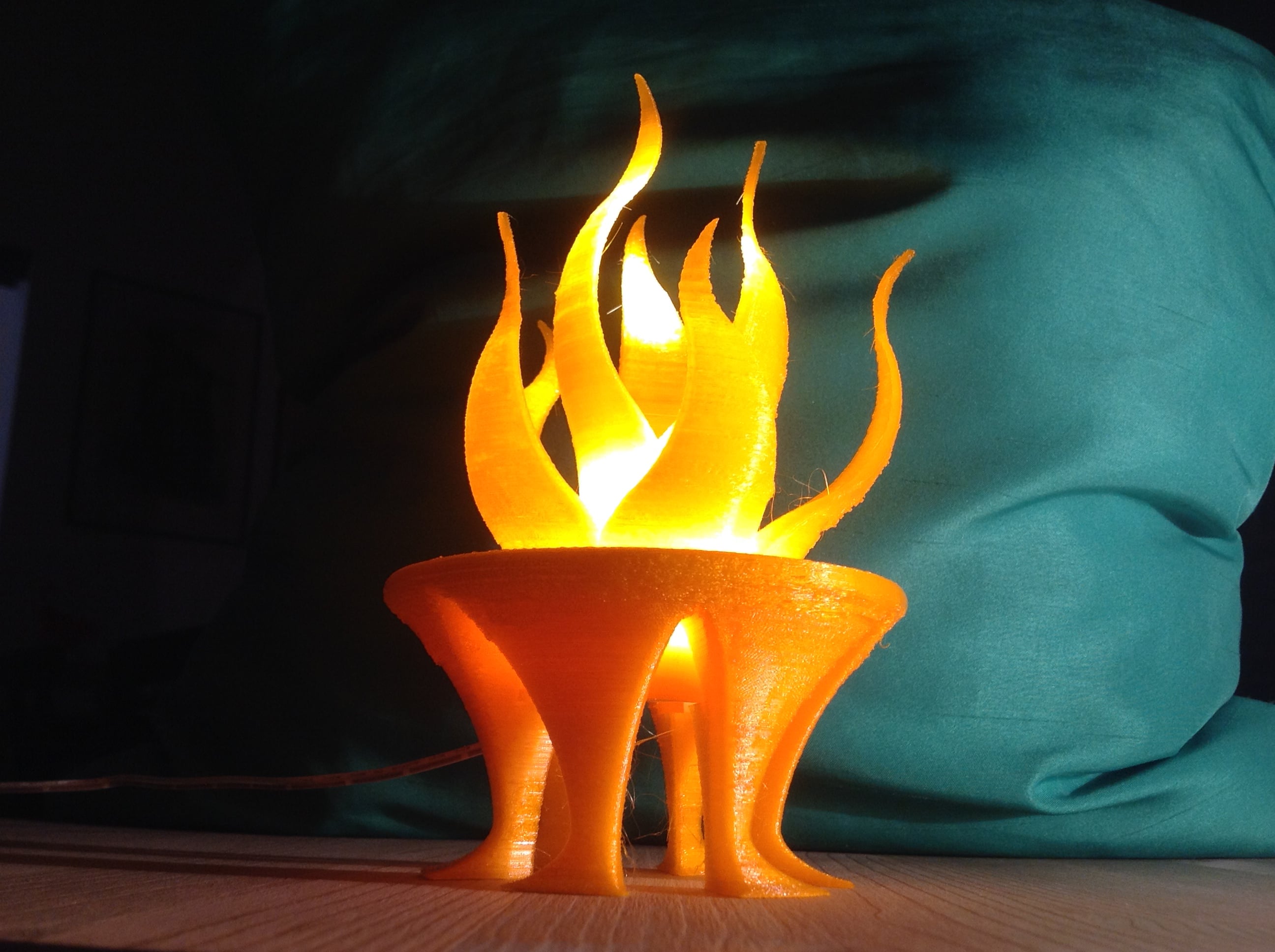 hearth 3 - a lampshade with base