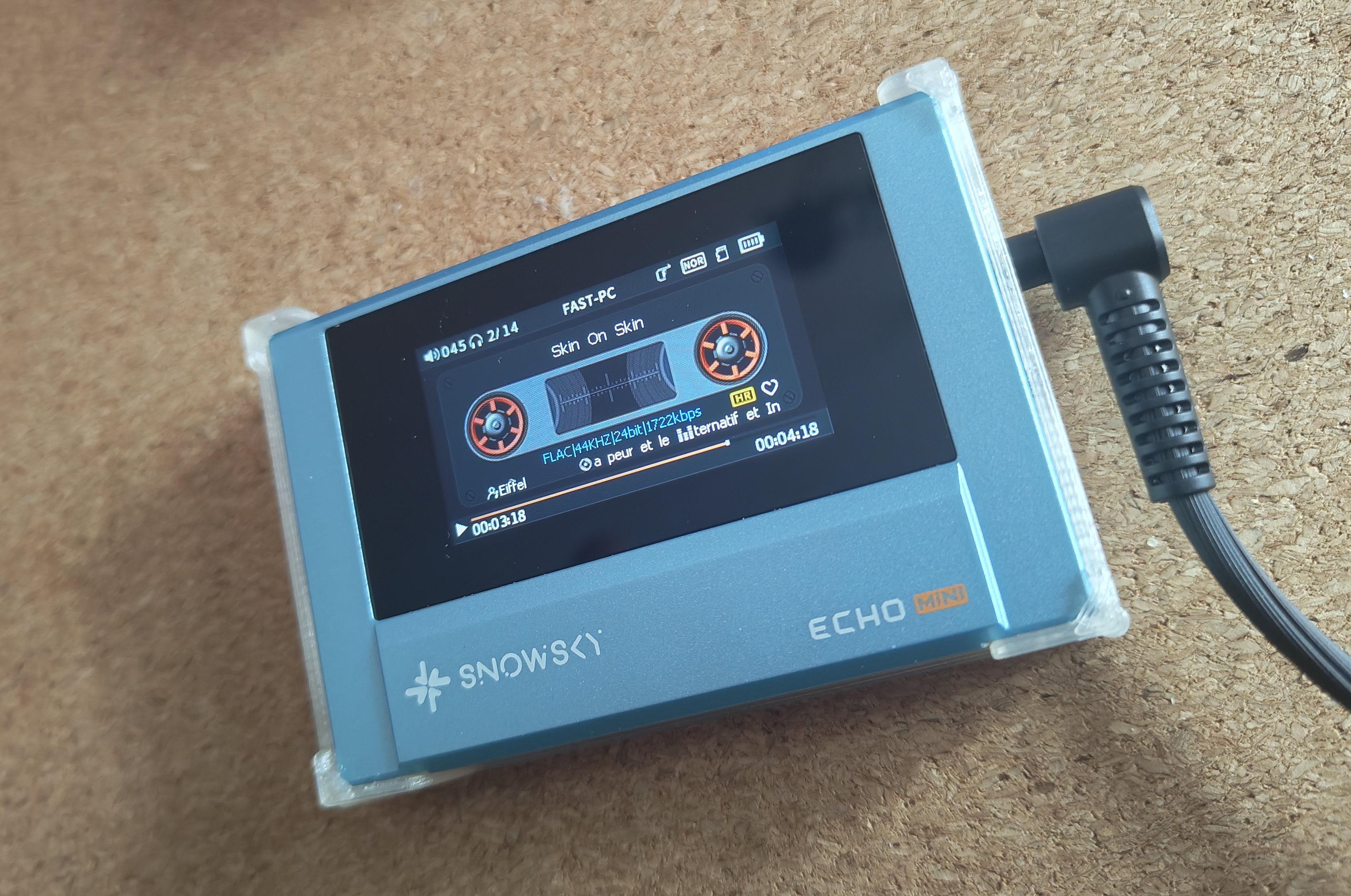 Protective case for Snowsky Echo Mini Player