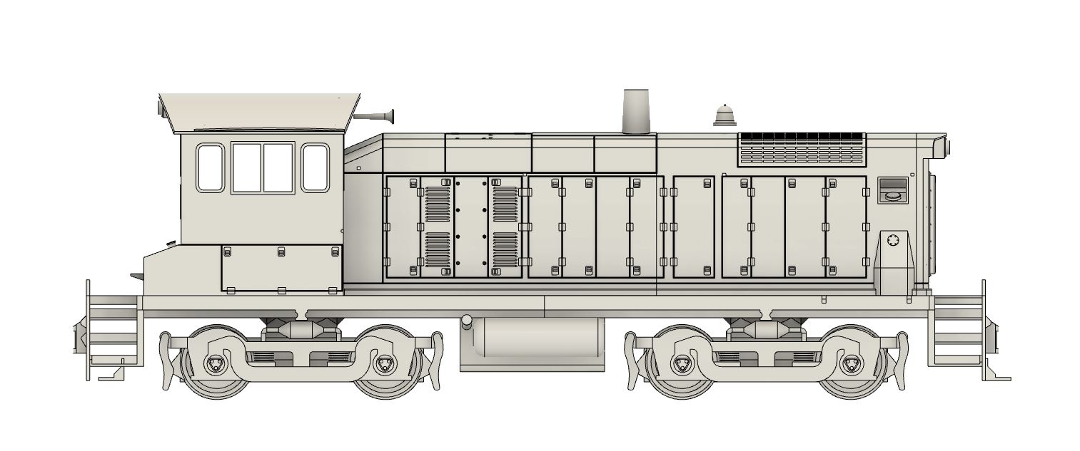 OpenRailway EMD SW1001 1:32 Scale Gauge 1 Version 2.0