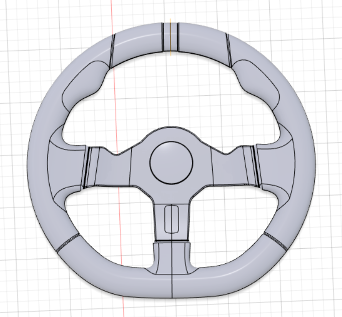 G29 Printable Steering Wheel (1-1 Scale, Wheel Only)