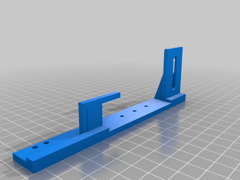 Anycubic Chiron Bed Cable Chain Support and Attachment