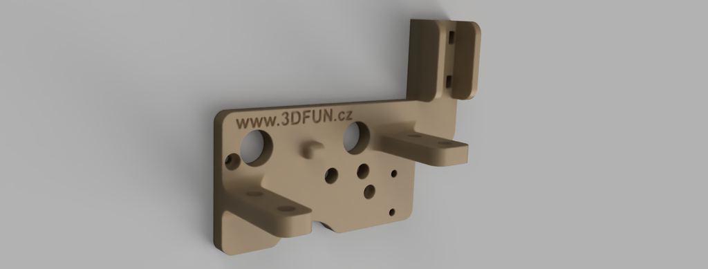 Biqu H2 Ender 3 V2 mounting plate - 3D FUN REMIX 