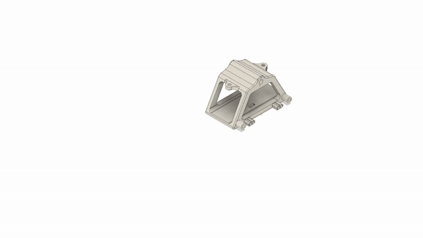 Miniatura 32 do modelo 3D Yellow Reach Stacker (Basic)