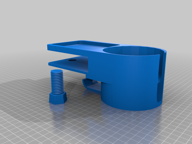 Desk cup holder(for desk with odd edges)
