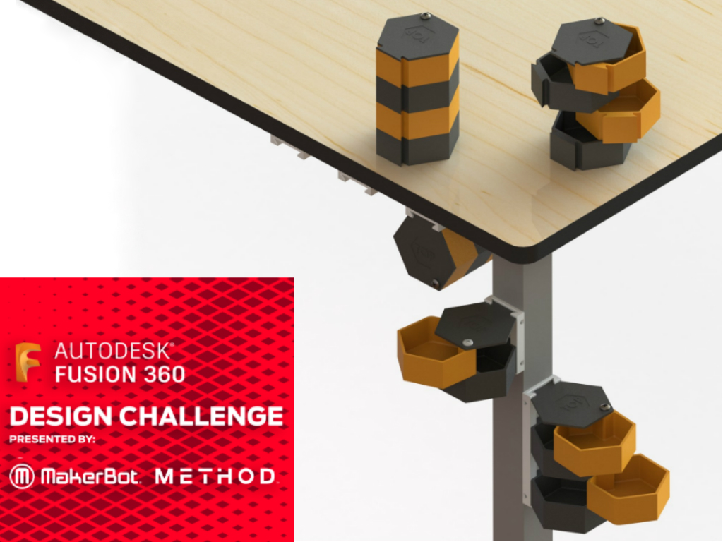 Hex Desktop Organizer