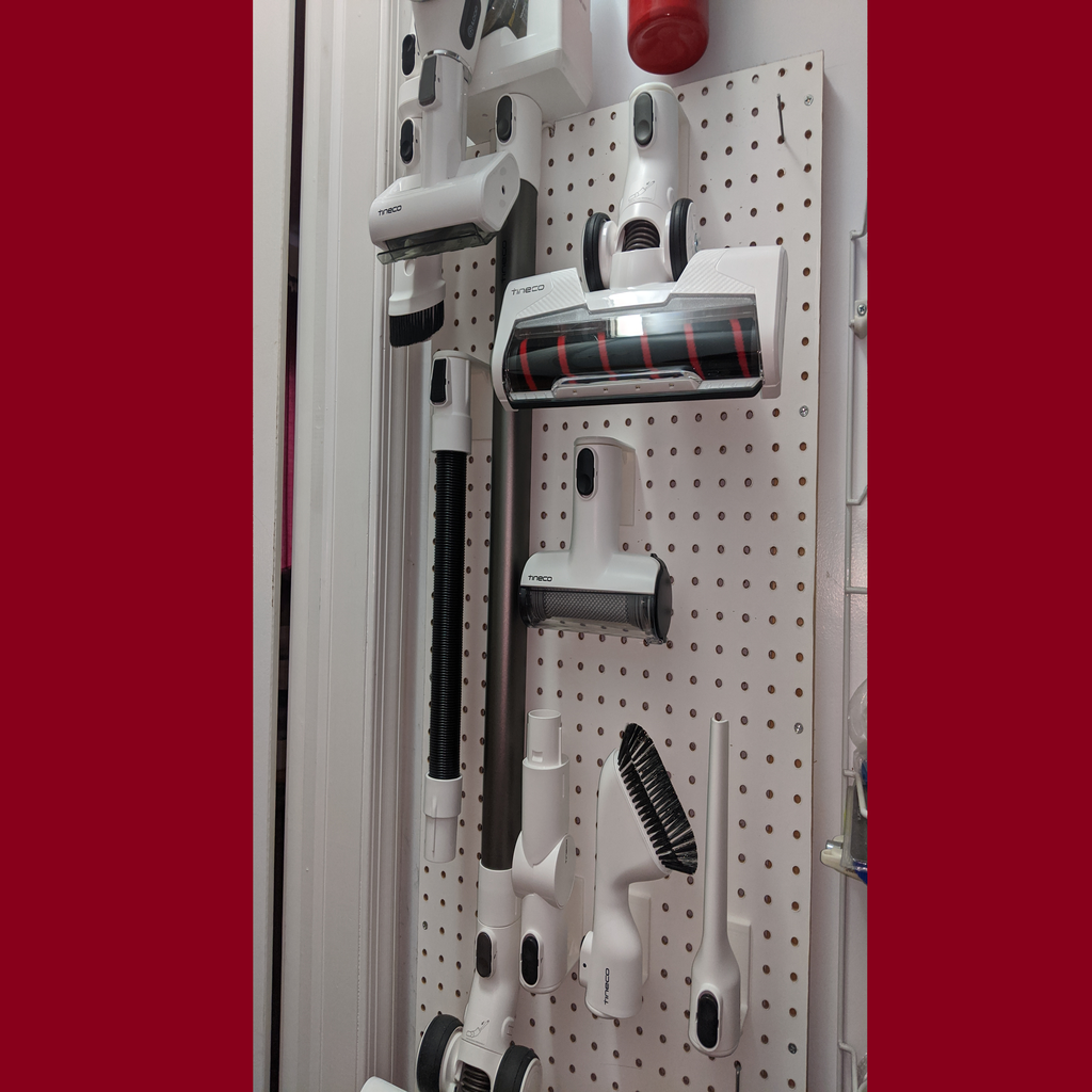 Pegboard Storage for Tineco Vacuum Accessories