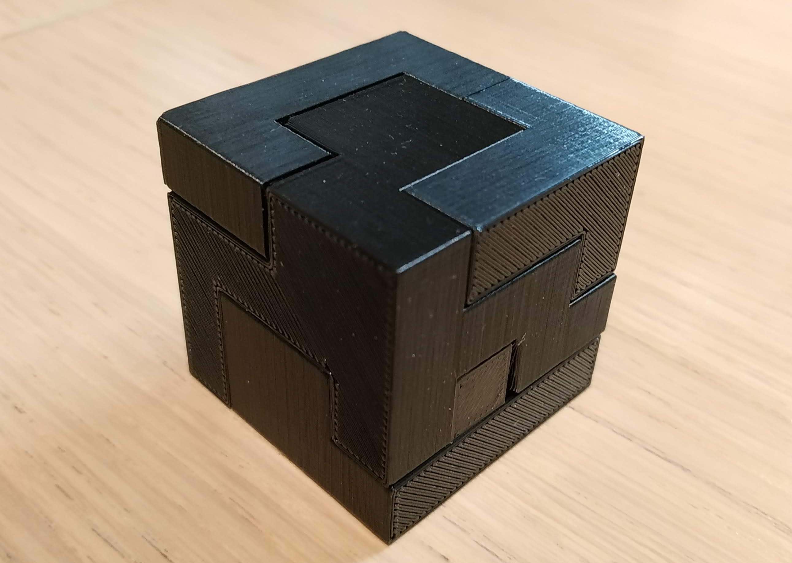 Interlocking Puzzle Cube #2