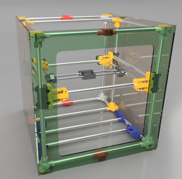 Piper 2 version 2 Enclosed CoreXY design based on EMT conduit pipes US version