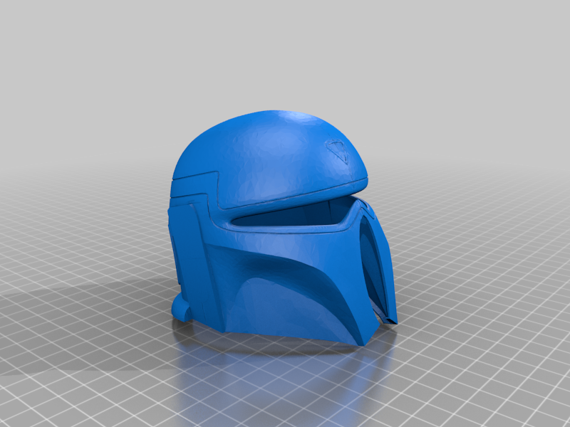Modified Imperial Super Commando Helmet-Mandalorian