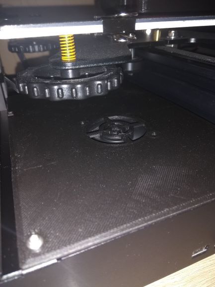 Ender 3 Mainboard Cover with Fan Moved to the right