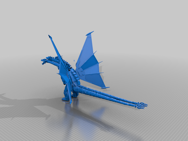 MECHA KING GHIDORAH!!!!