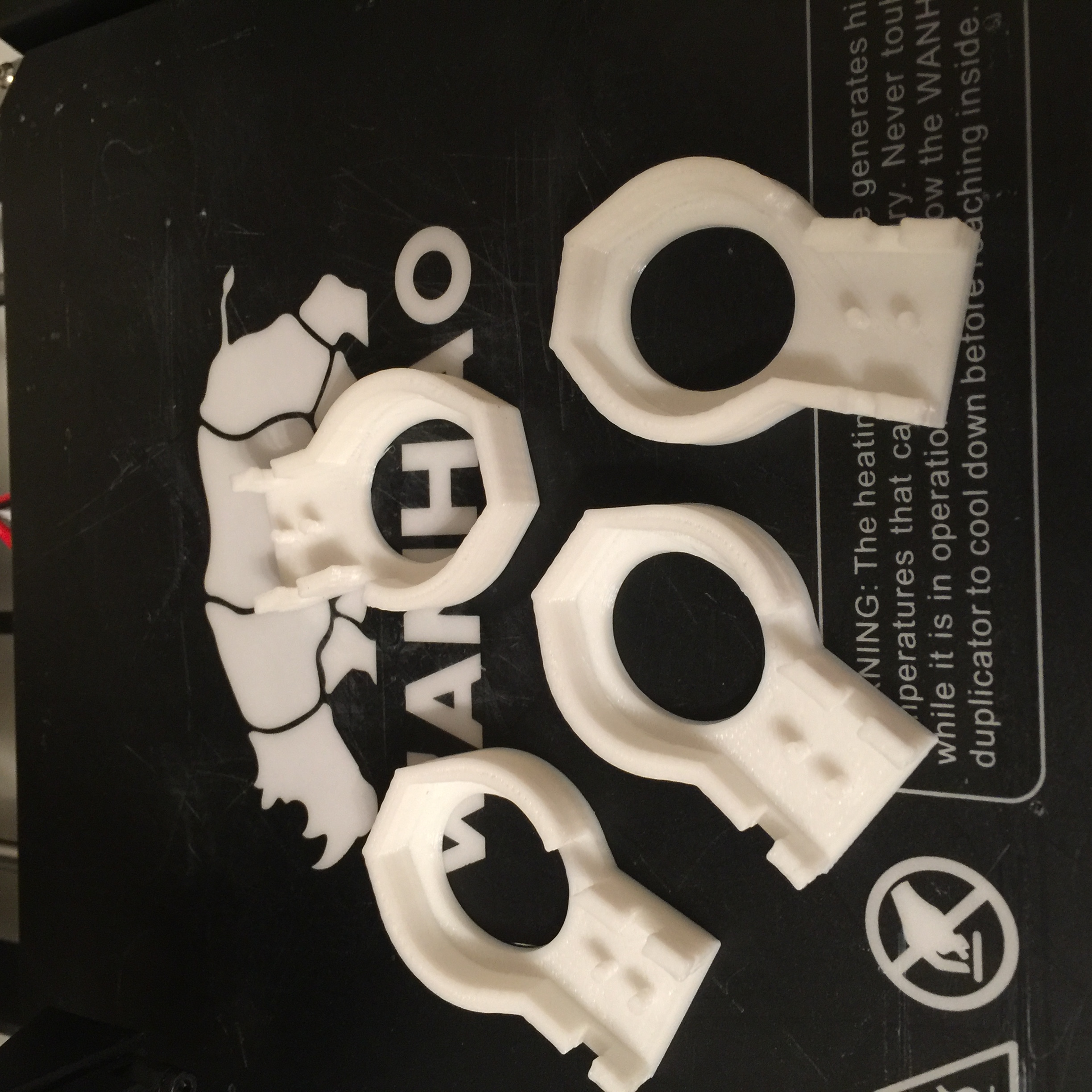 ZMR250 motor protector V2, zip tie