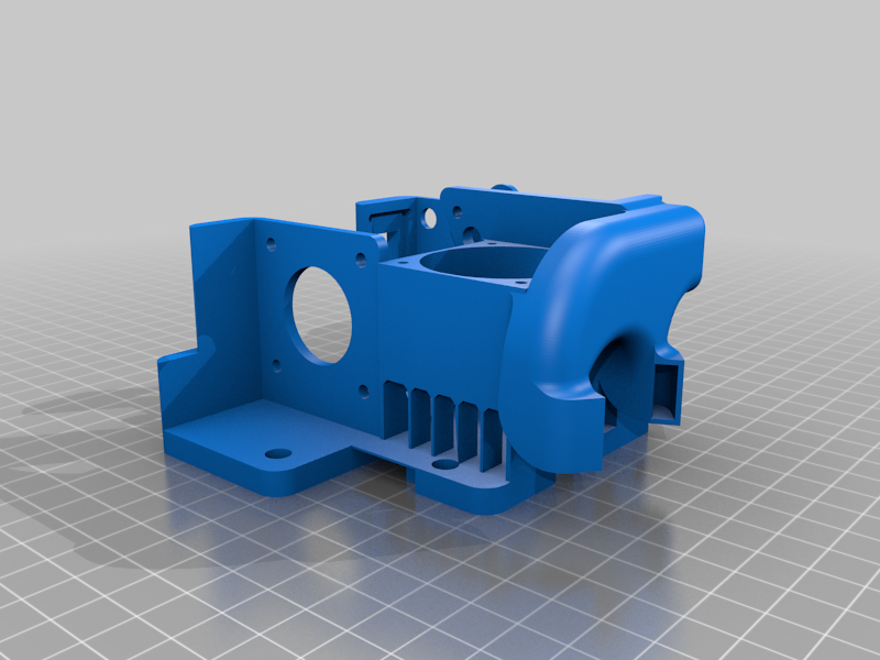 Anycubic Chiron direct drive modification (almost all factory parts: extruder, v5 hotend, 4010 fan, 5015 radial fan))