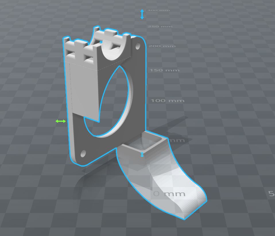 Hictop i3 Nozzle Fan Shroud with Cable TieDown