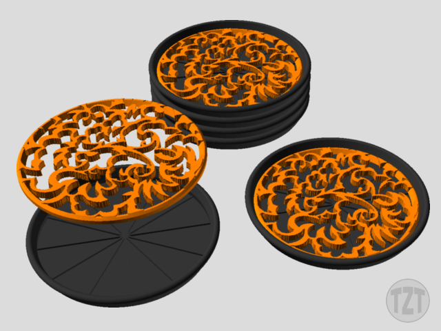 Modular Coasters - Mix and Match