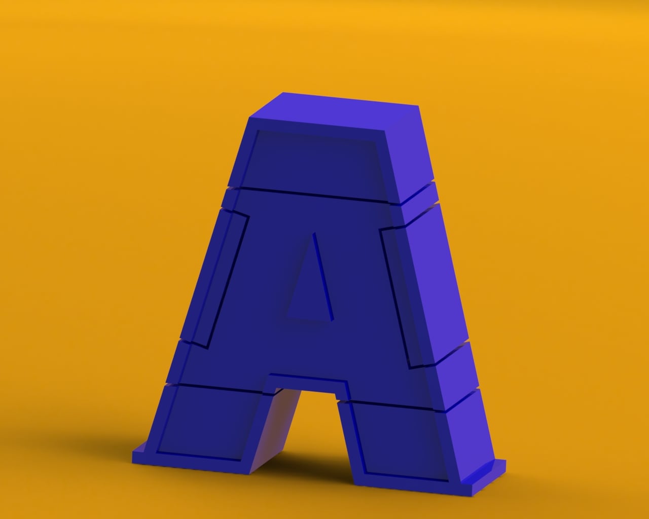 Alphabet Robot - A