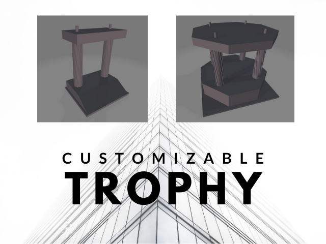 Customizable Trophy