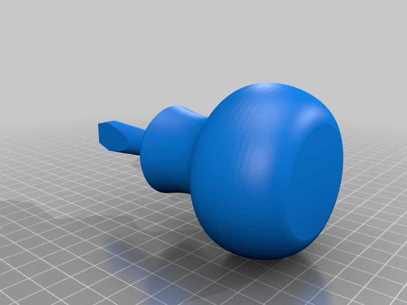 Stubby Flat-head Screwdriver