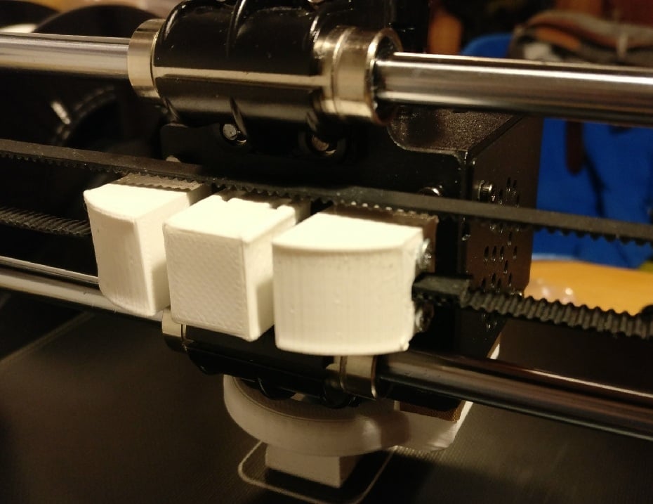 Anycubic i3 Mega S X carriage belt tensioner (NO MODIFICATIONS)