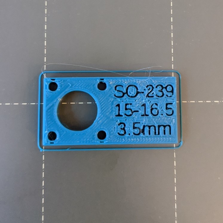 UHF Connector (SO-239) Jig / Stencil