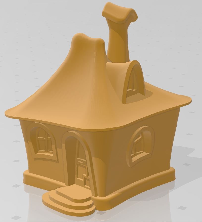 Busya's tiny fairytale house