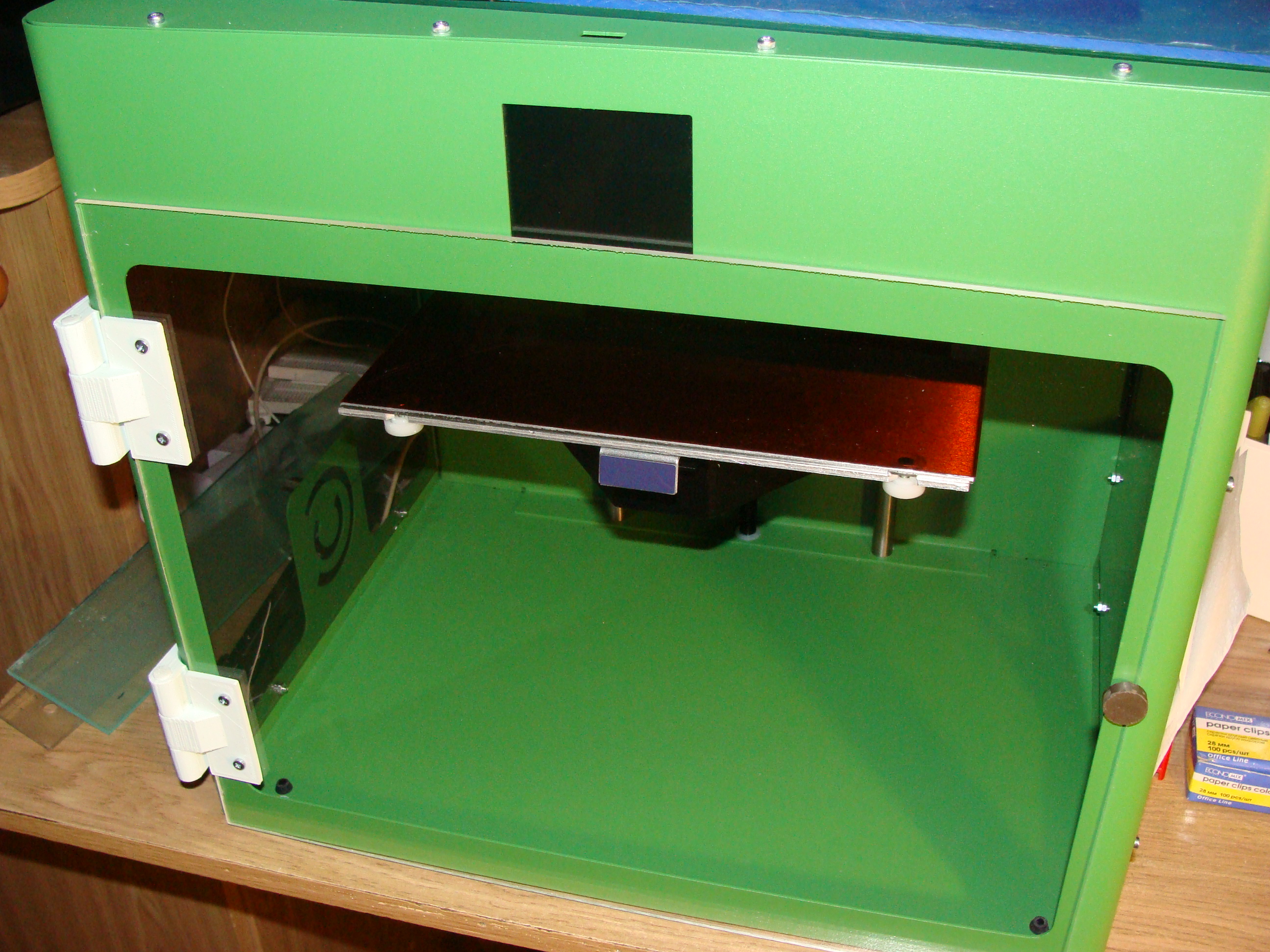 Craftbot door panel hinges
