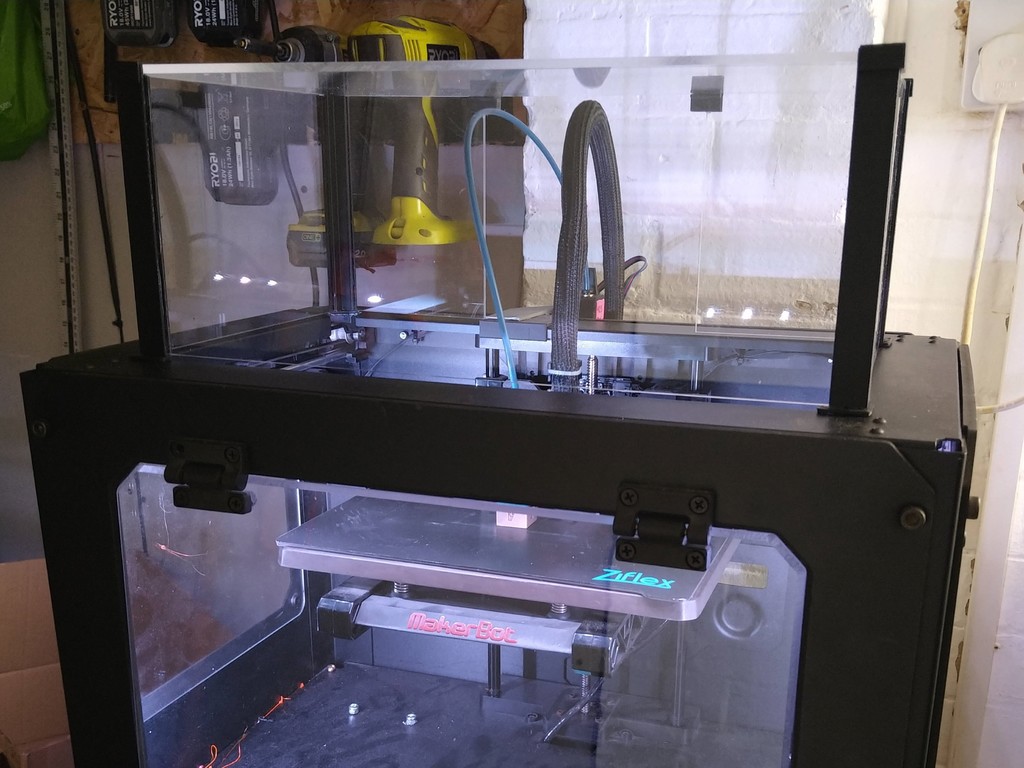 Makerbot Replicator 2x Lid Cover