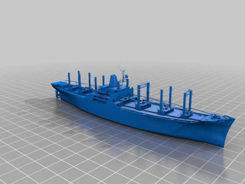 Cargo Ship Collection 3D model