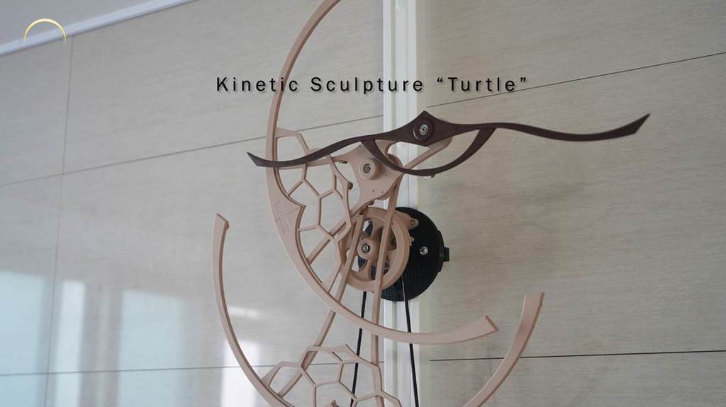 Kinetic sculpture (Turtle)