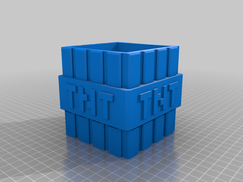 Minecraft TNT Pencil Box