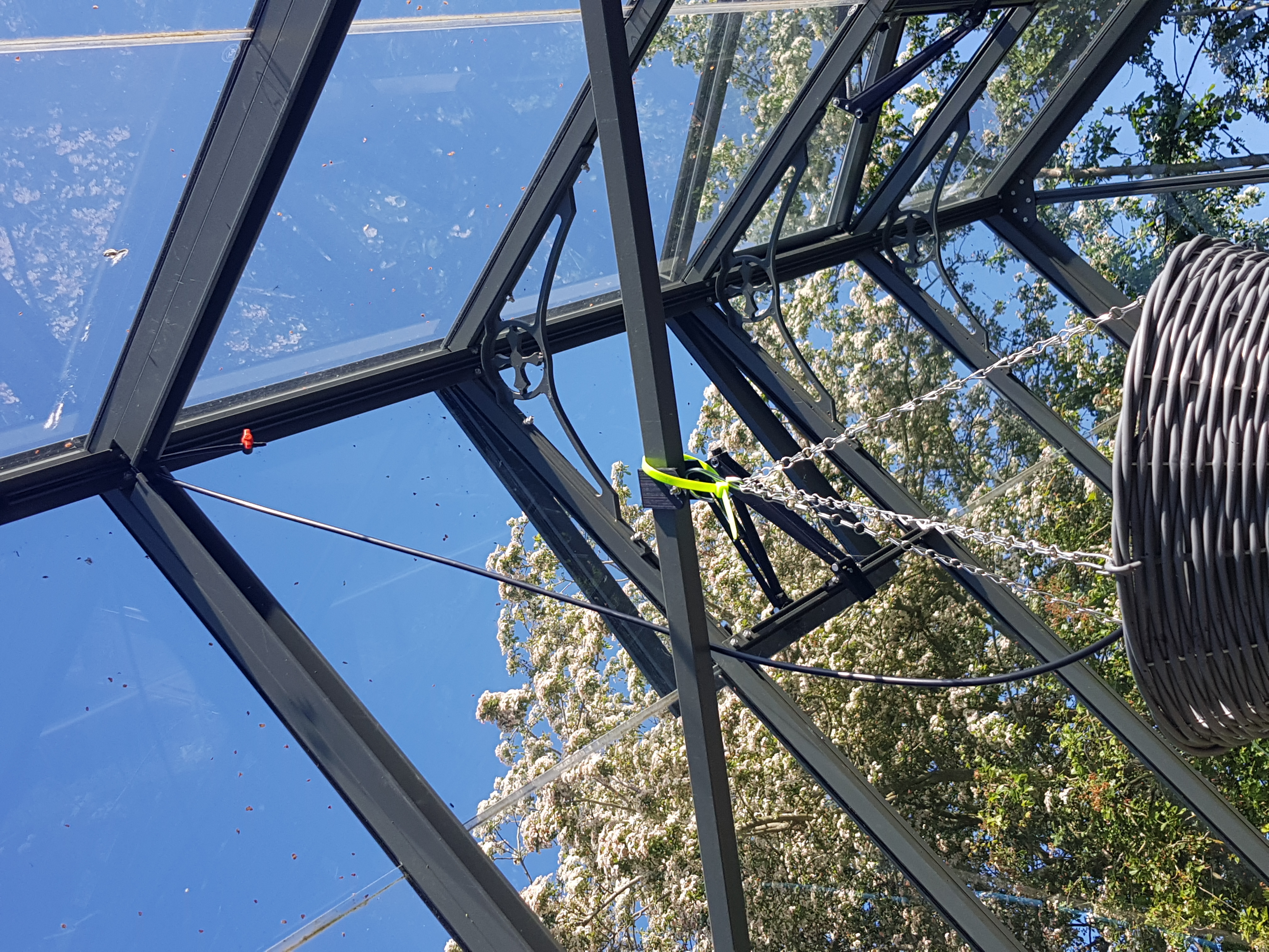 Greenhouse watering and drip system pipe clips etc.