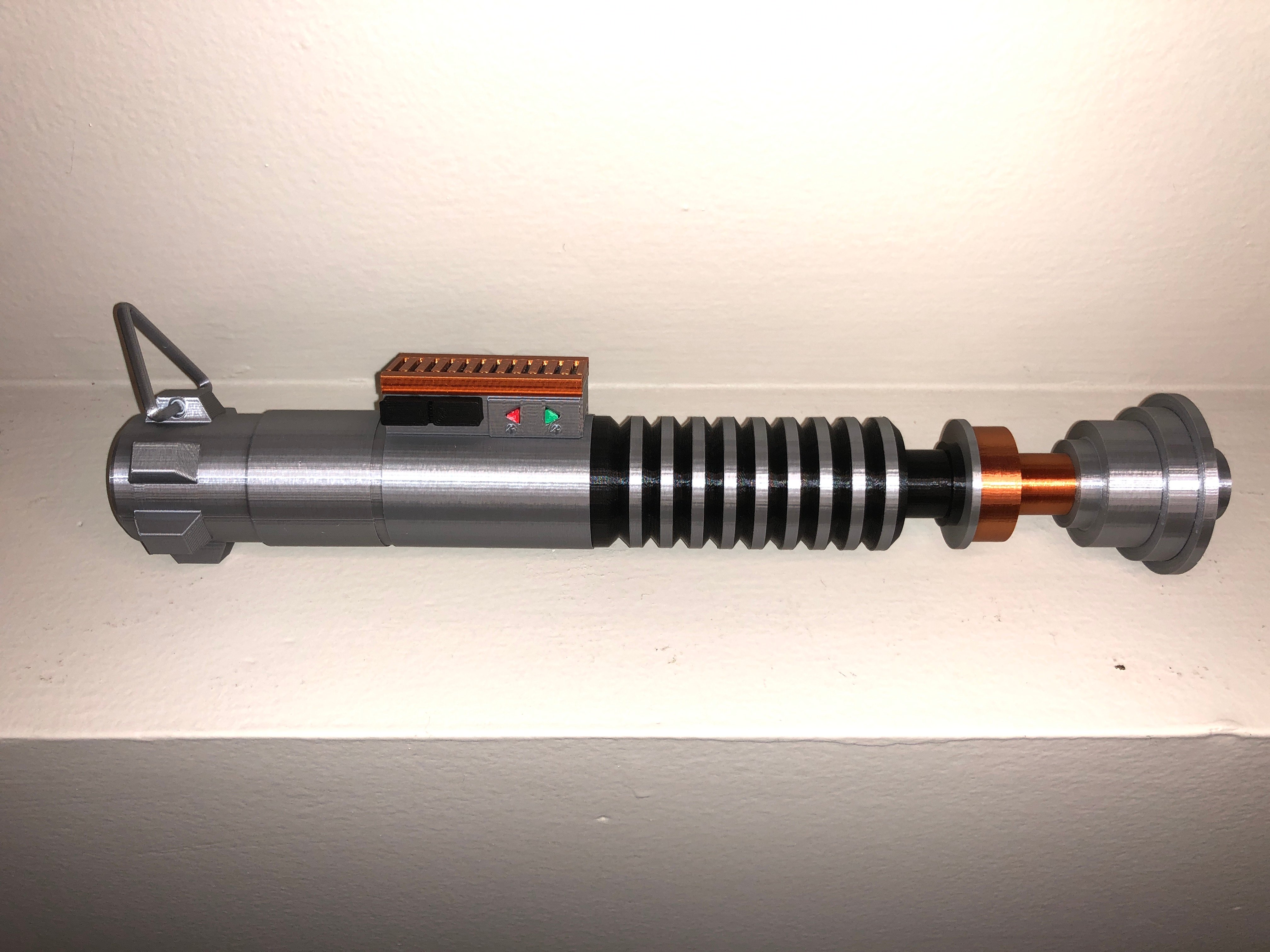 Luke Skywalker's Lightsaber Grip, Ring, & Box Mods