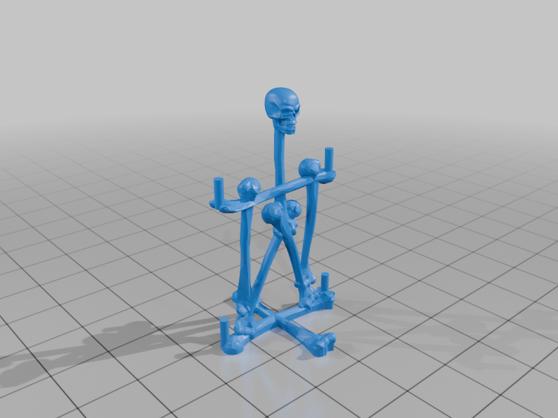 Skeleton Bone Fence for Baba Yaga