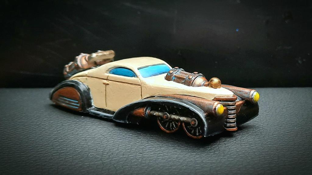 Steampunk Conversion Kit for Hotwheels Swoop Coupe
