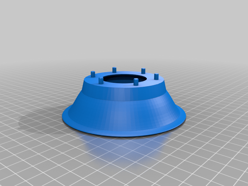 Rotating Lithophane Lamp Improved Base