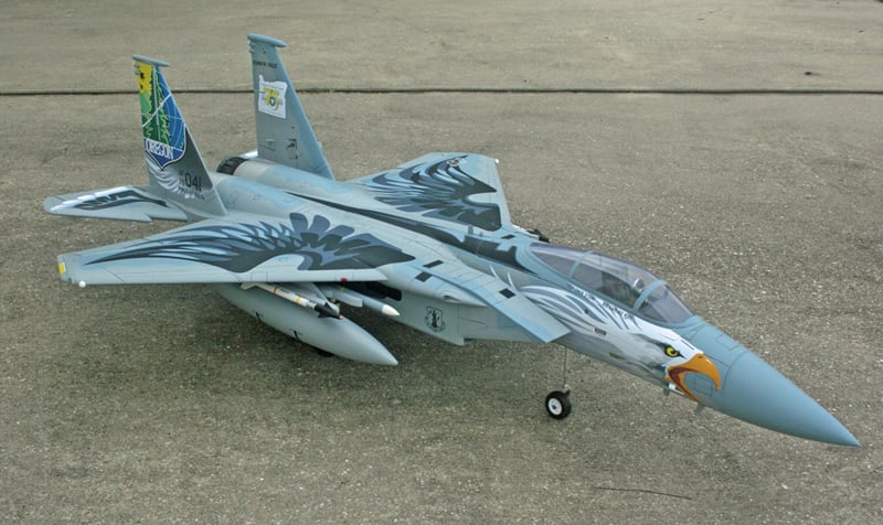 AIM-9 and AIM-120 for Arrows twin 64 F-15 Eagle