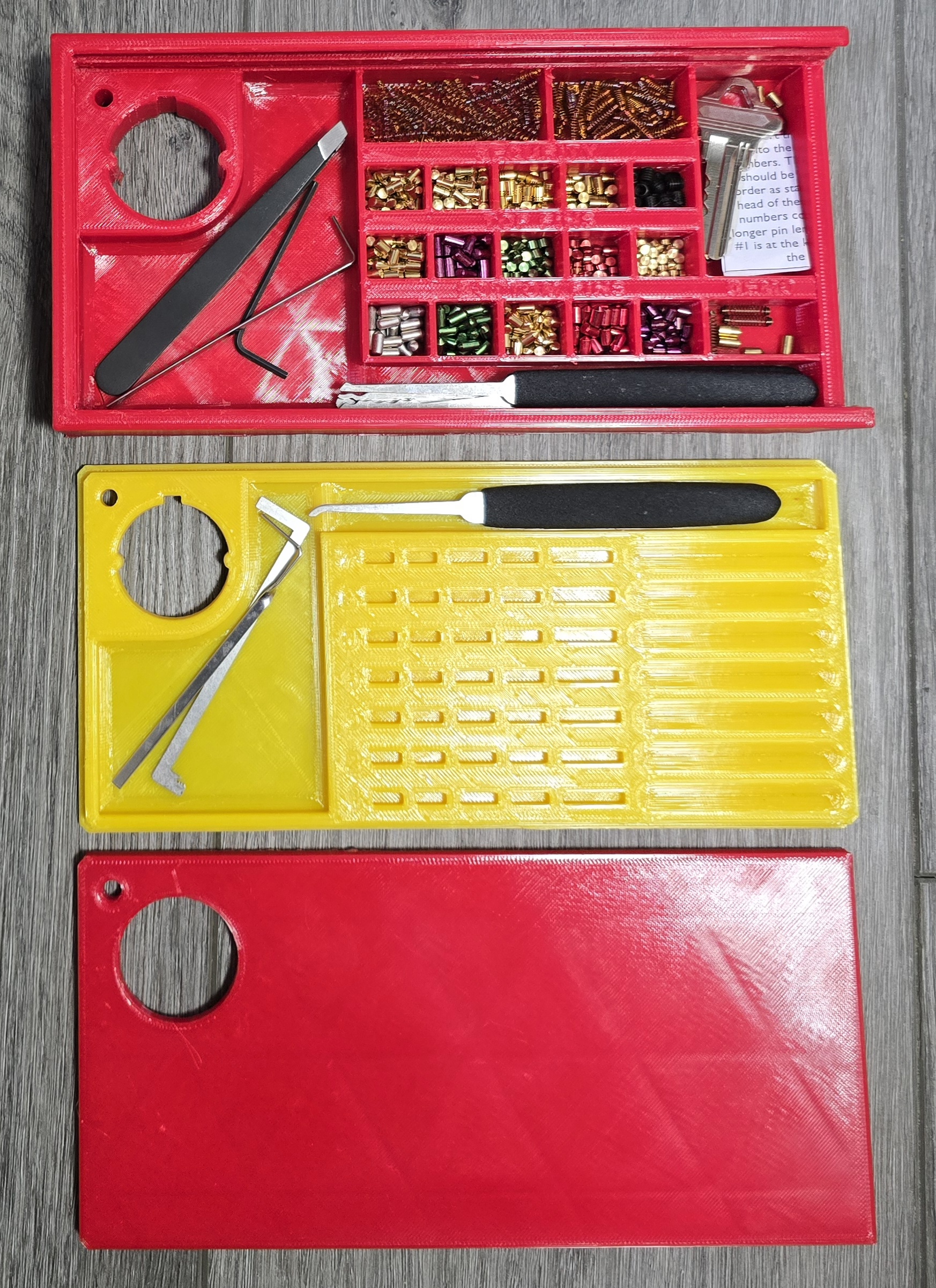 Mortice Lock Picking Kit System