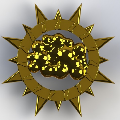 Cloud in Sun Maker Coin