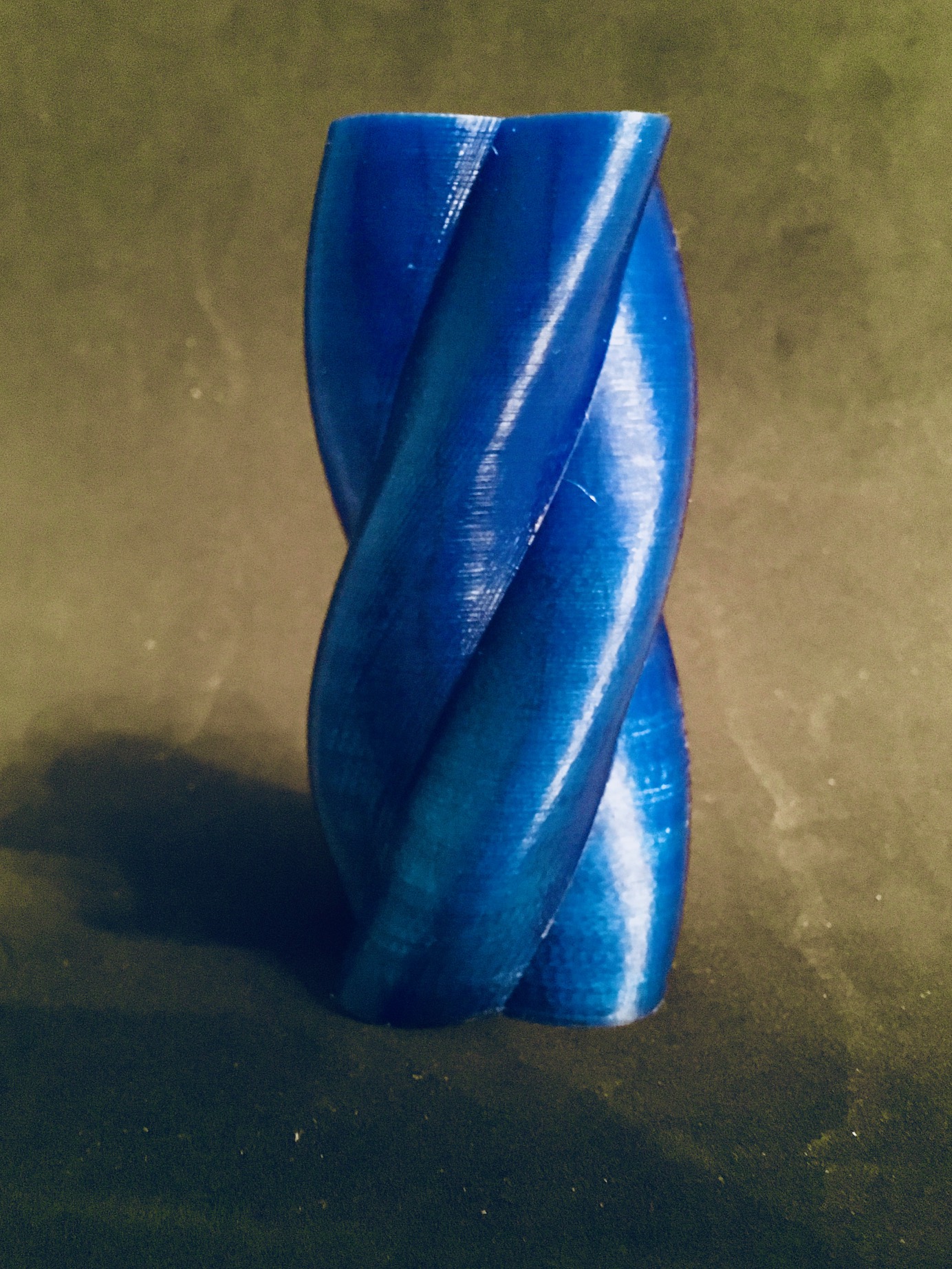 Double Twisted Tapered Vase