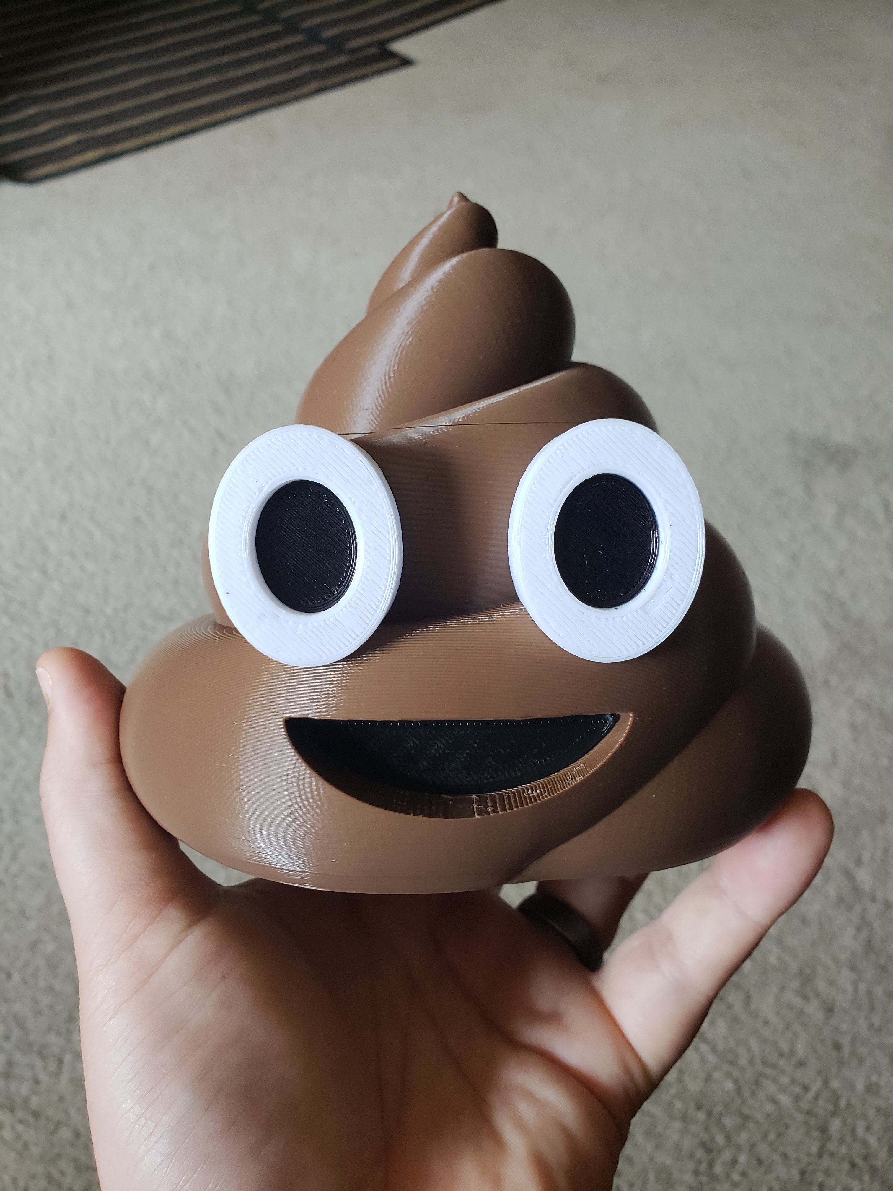 Poop Emoji Container Multi-color / Multi-Part
