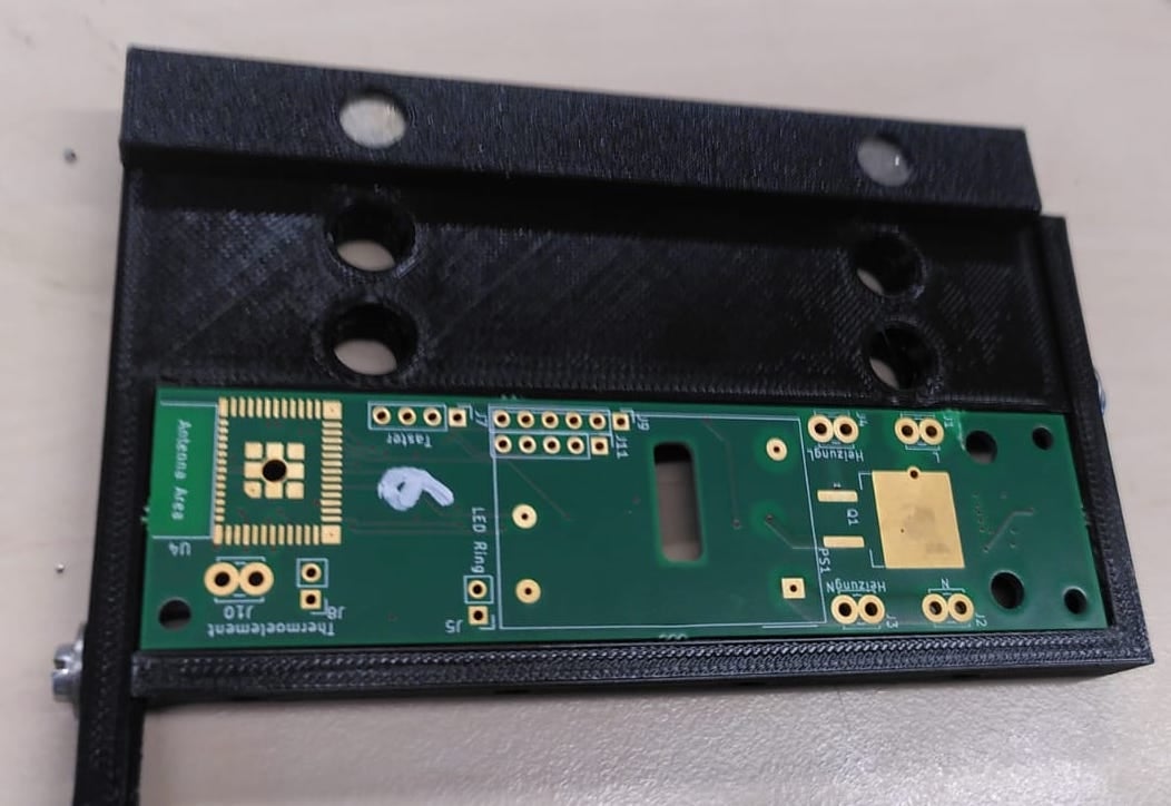 PCB stencil printer with magnetic holder