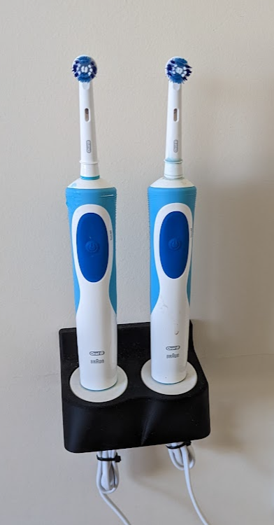 Oral B Dual Electric Toothbrush Holder