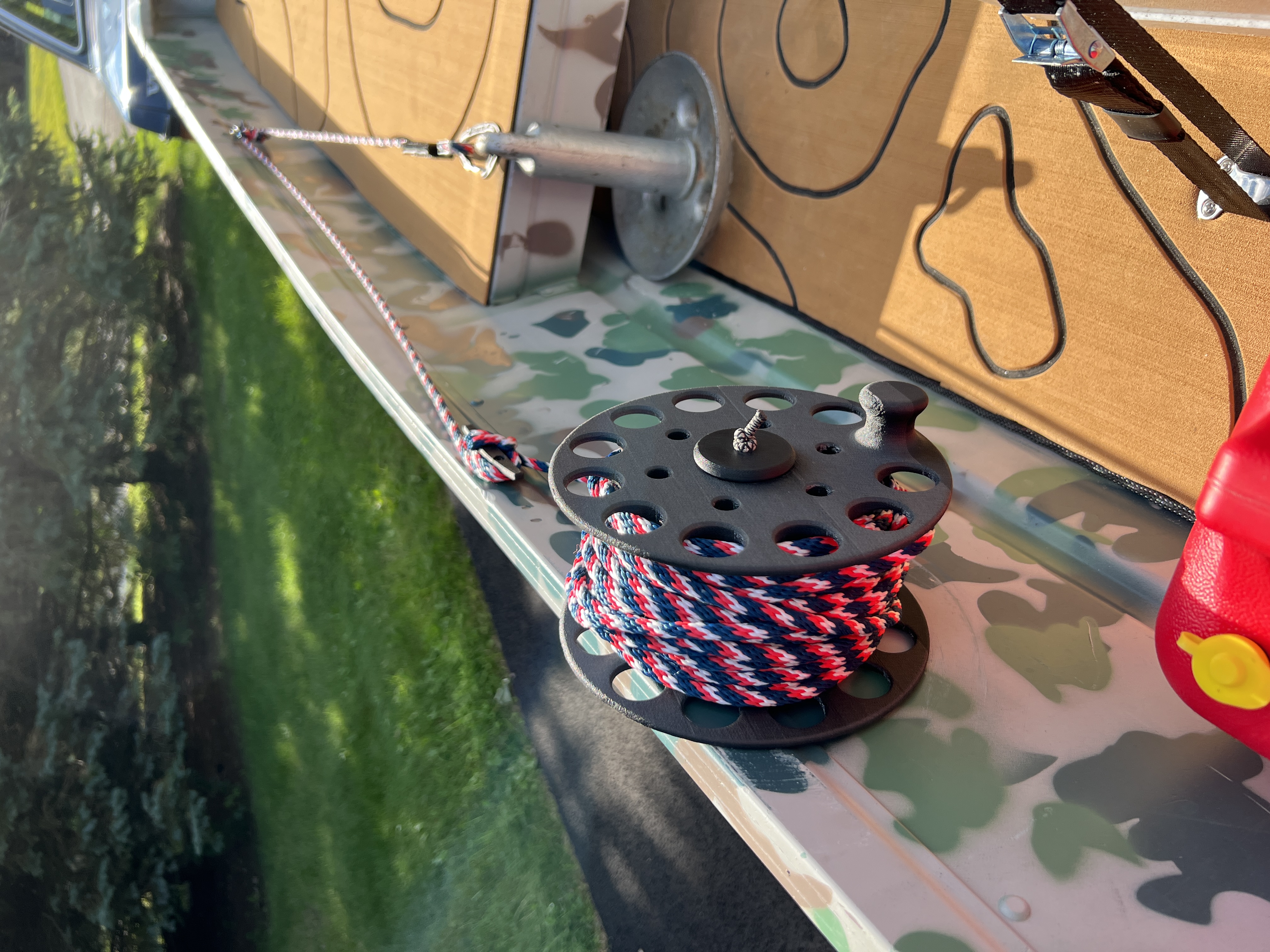 Anchor line spool