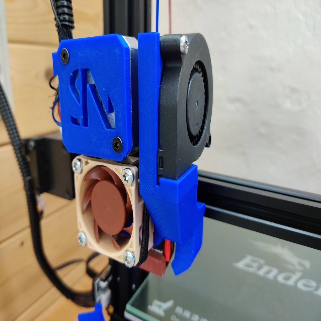 Creality Ender 3 direct drive cooler
