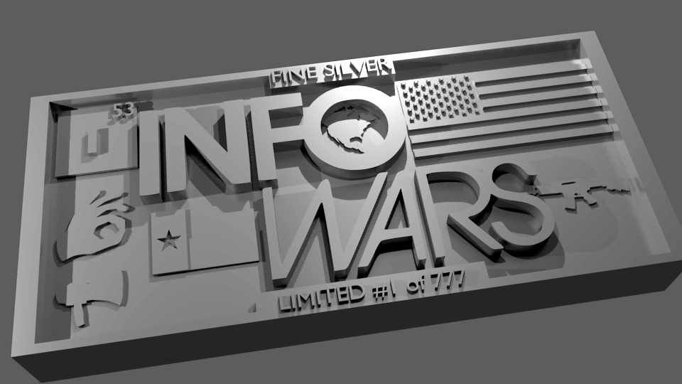 Infowars Silver Bar
