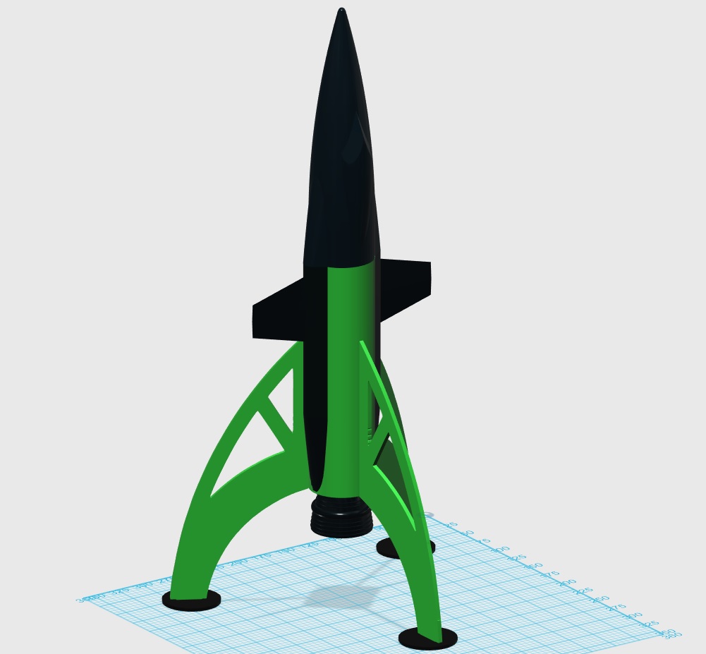 Estes Luna Bug X-15