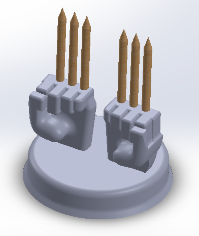 Wolverine Claw Pencil Holder